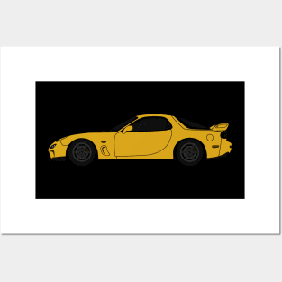 Mazda RX7 FD Posters and Art